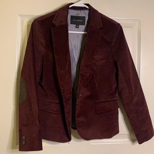 Women’s velvet blazer